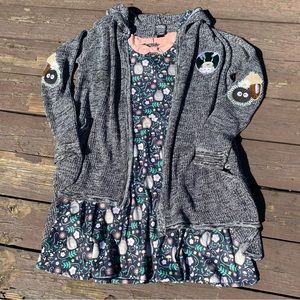 Her Universe Studio Ghibli My Neighbor Totoro Cardigan Dress Outfit Set S M L